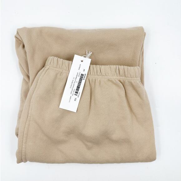 Perfect White Tee Johnny Sweatpants Medium Sand Dune Tan French Terry B25-john - Picture 8 of 8